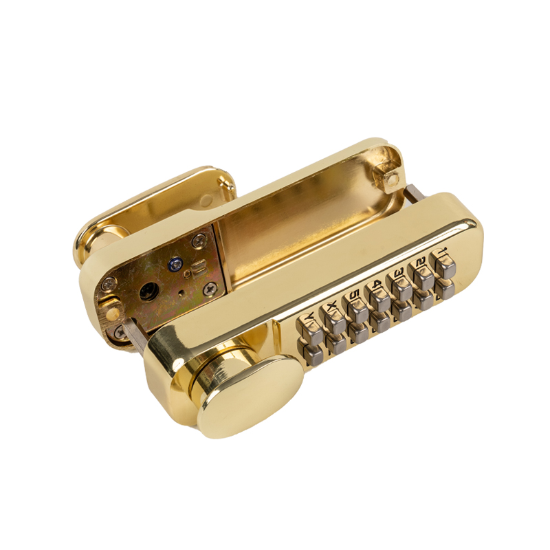 Helppokäyttöinen painikkeen oven lukko